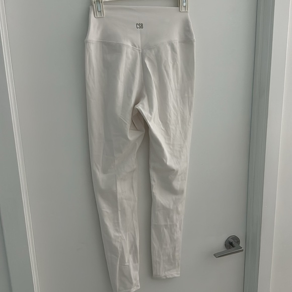 CSB White Serenity Leggings | Crop Shop Boutique - Picture 3 of 3